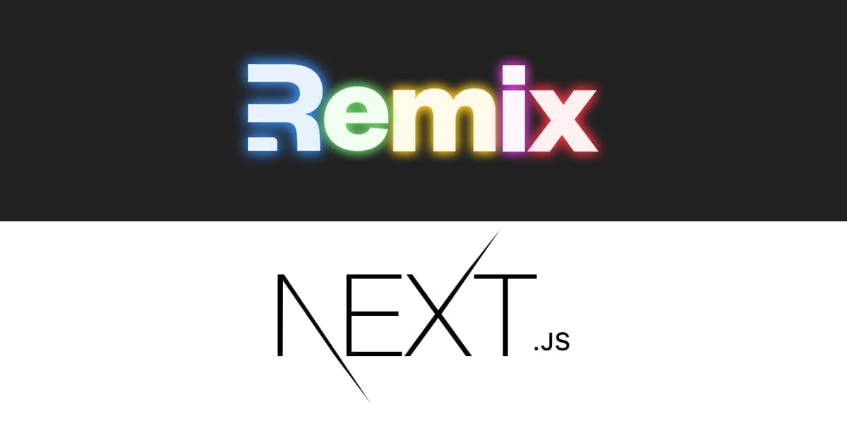 Remix vs NextJS